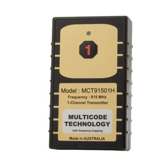 Elsema Multicode 915MHZ 1 Button Genuine Remote MCT91501-Remote Pro