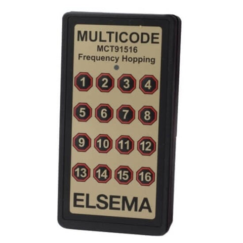 Elsema Multicode 915MHZ 16 Button Genuine Remote MCT91516