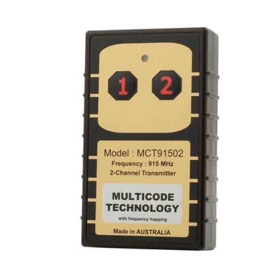 Elsema Multicode 915MHZ 2 Button Genuine Remote MCT91502