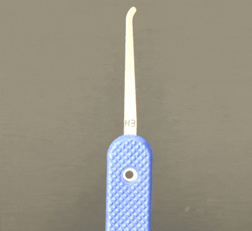 Peterson Lockpick Tools - Hook 3- Stainless 0.015 Slender | Remote Pro