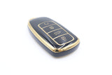 Golden Outlined Black Car Key Sleeve to suit Chery Omoda 5