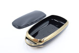 Golden Outlined Black Car Key Sleeve to suit Chery Omoda 5