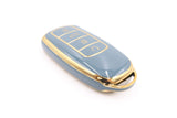 Golden Outlined Dark Cyan Car Key Sleeve to suit Chery Omoda 5