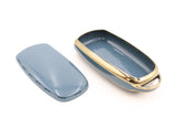 Golden Outlined Dark Cyan Car Key Sleeve to suit Chery Omoda 5