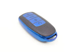 Leather-Like Blue Car Key Sleeve to suit Chery Omoda 5