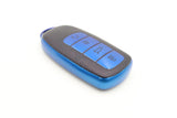 Leather-Like Blue Car Key Sleeve to suit Chery Omoda 5