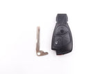 3 Button HU64 Smart Key Housing to suit Mercedes-Benz