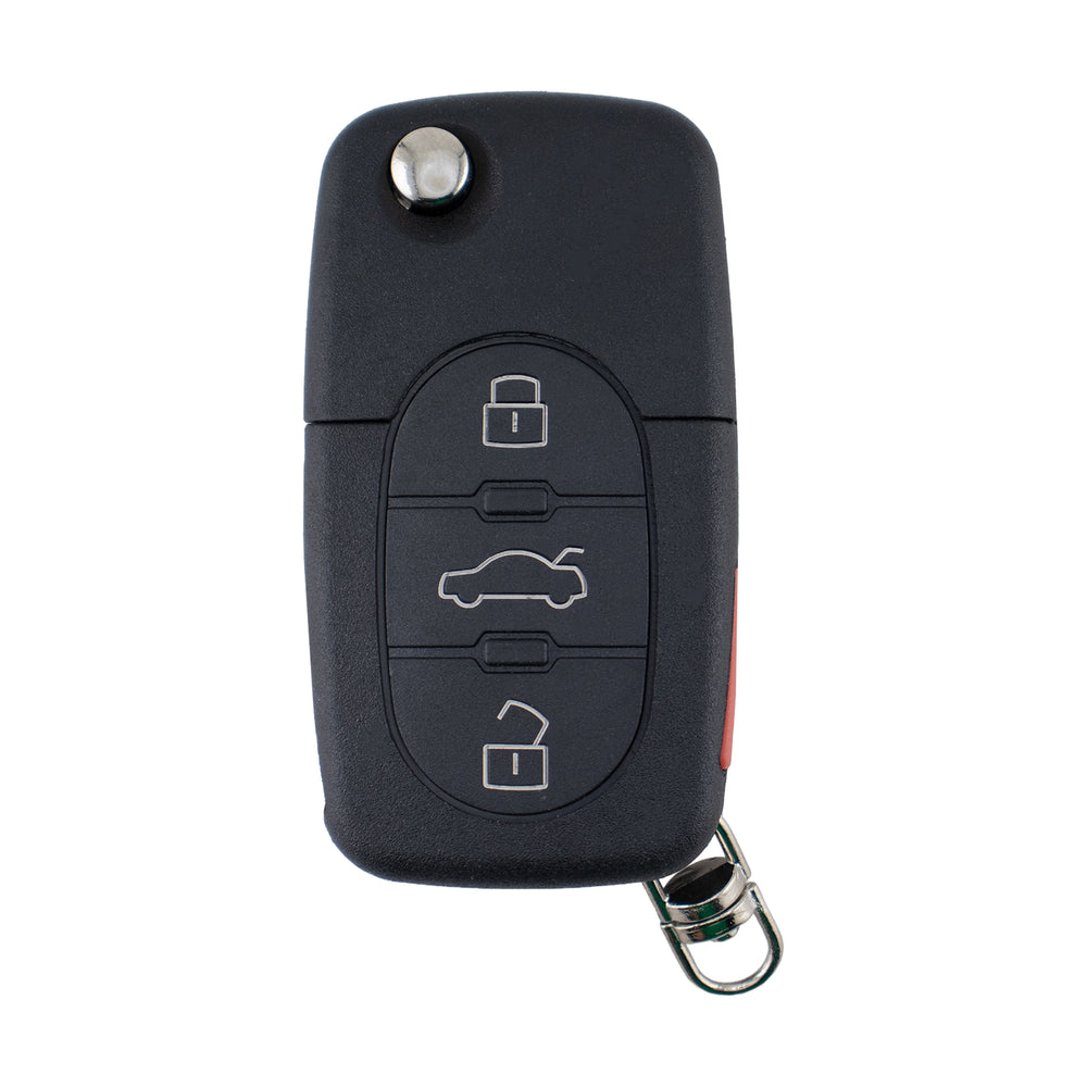 3 Button HU66 Flip Key Housing to suit Audi A3/A4
