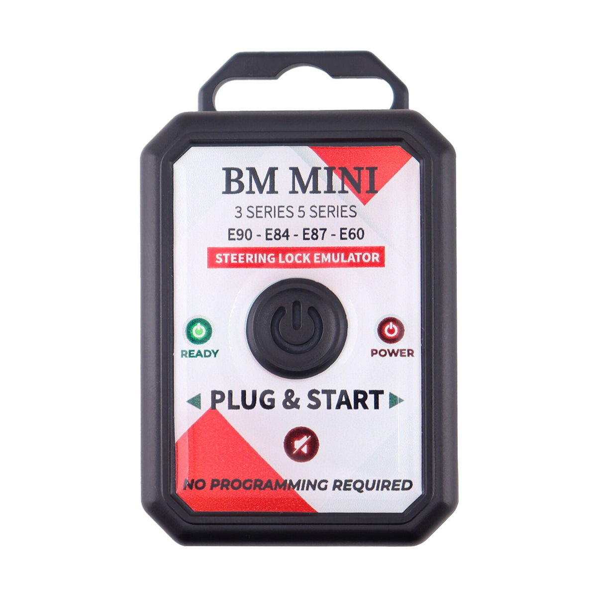 Steering Lock Emulator Simulator to suit BMW Mini Cooper R55, R56 -E60, E61, E63 -E64- E84 - E87 - E90, E91, E92, E93- 3 Series 5 Series