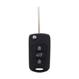 3 Button HYN14 Flip Key Housing to suit Hyundai Elantra
