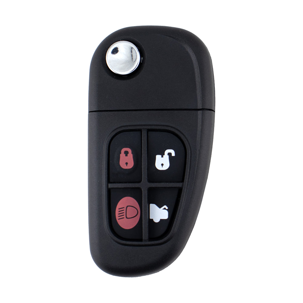 4 Button Flip Key Housing to suit Jaguar