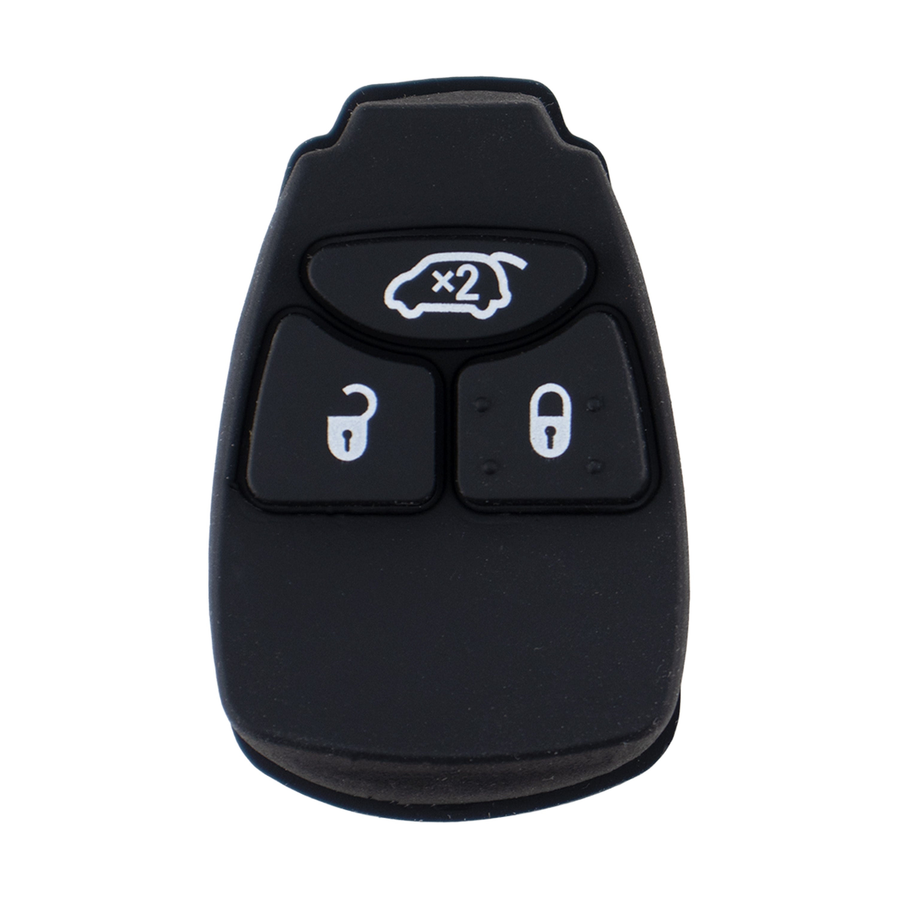 3 Button Silicone Replacement Button to suit Chrysler/Dodge/Jeep