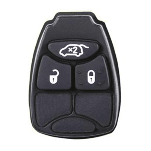 3 Button Silicone Replacement Button to suit Chrysler/Dodge/Jeep