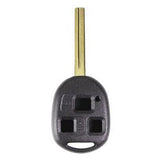 3 Button TOY48 Durashell Bladed Key Housing to suit Lexus