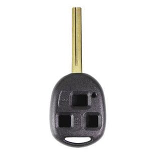 3 Button TOY48 Durashell Bladed Key Housing to suit Lexus
