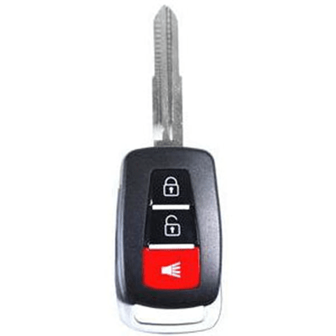 3 Button PO1 Bladed Key Housing to suit Proton