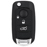 3 Button SIP22 433MHz Flip Key to suit Fiat 500X