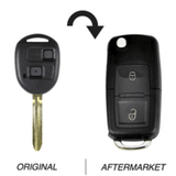 2 Button TOY43 433MHz Flip Key Upgrade 50171 to suit Toyota