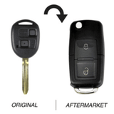 2 Button TOY43 315MHz Flip Key Upgrade 60070 to suit Toyota Estima