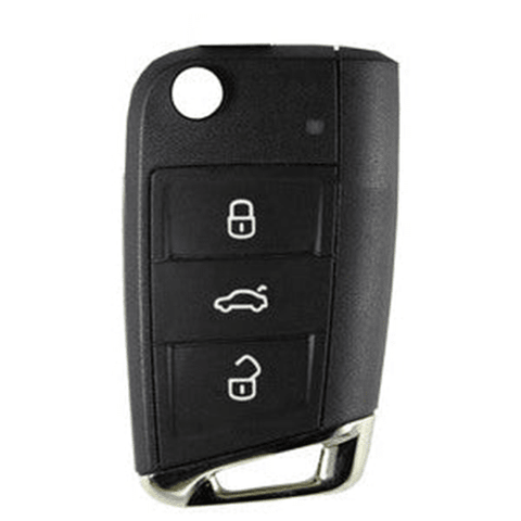 3 Button HU66 433MHz Flip Key to suit Volkswagen