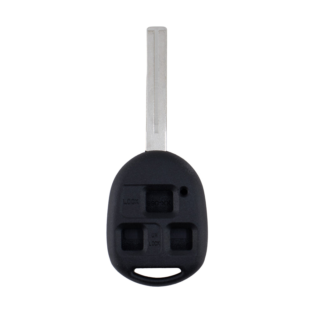 3 Button TOY40 Durashell Bladed Key Housing to suit Toyota