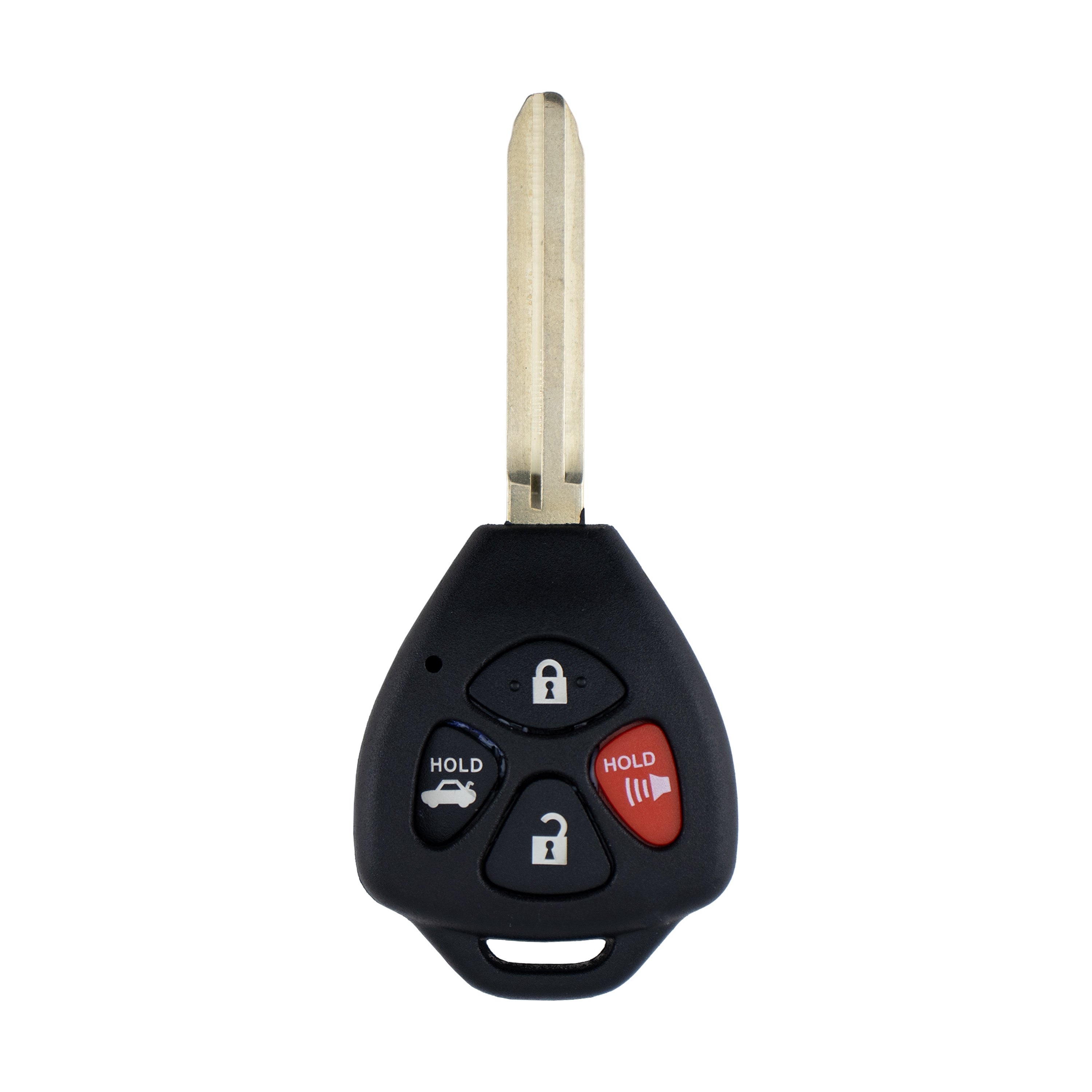 4 Button TOY43 Durashell Bladed Key Housing to suit Toyota
