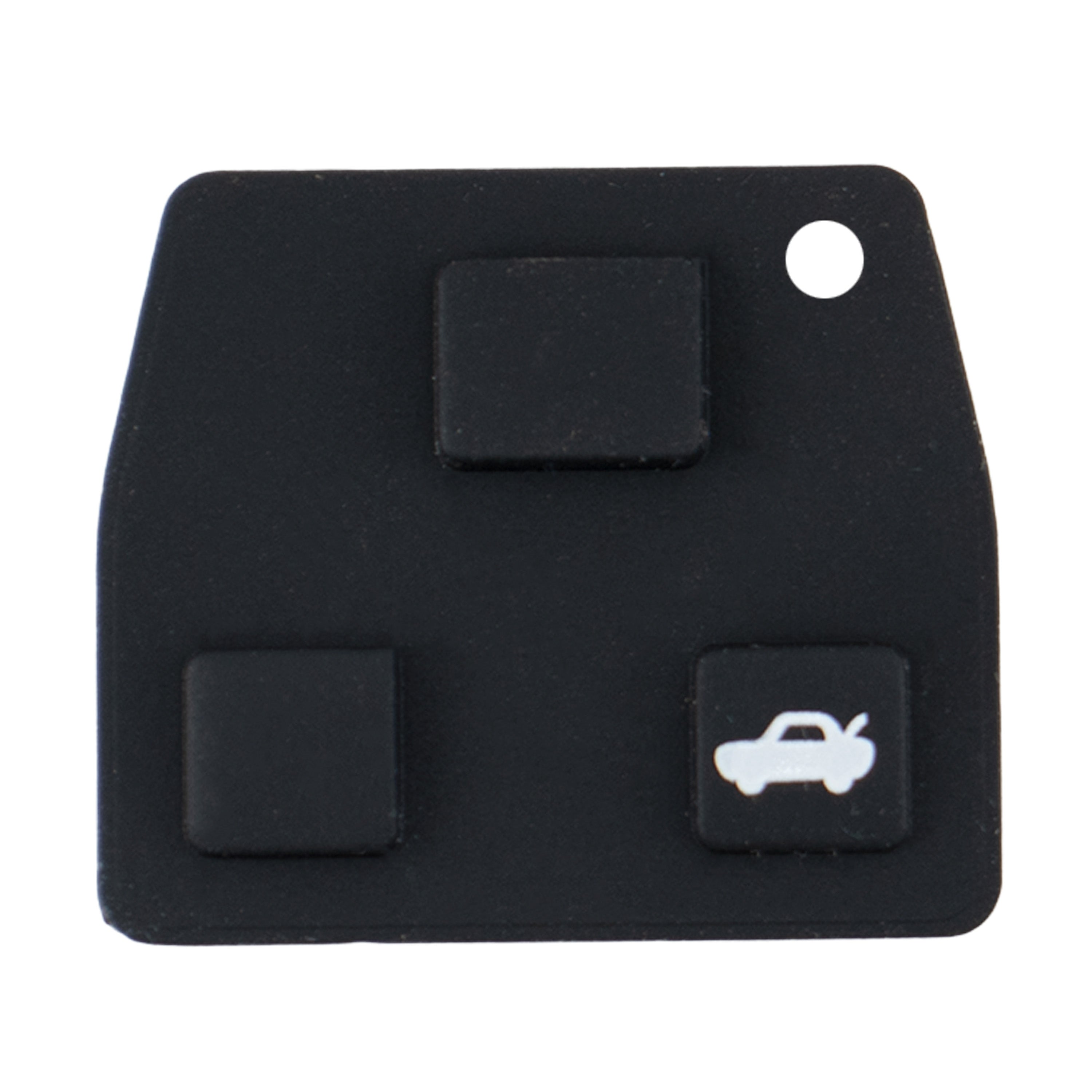 3 Button Silicone Replacement Button to suit Toyota