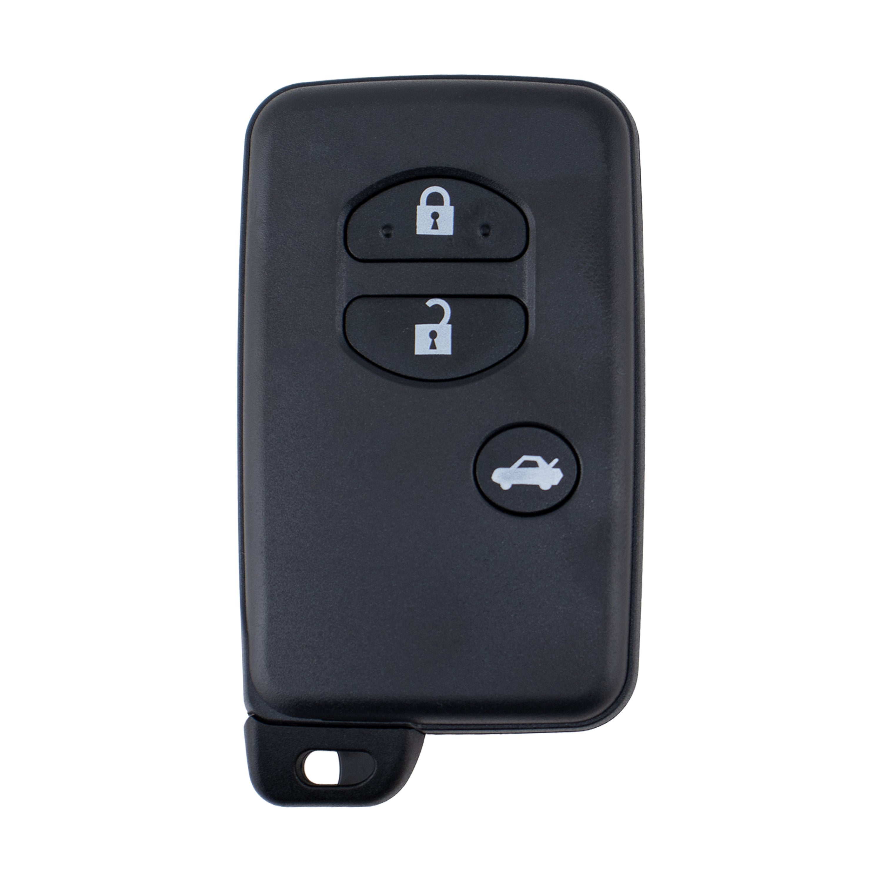3 Button Black Key Fob To Suit Toyota