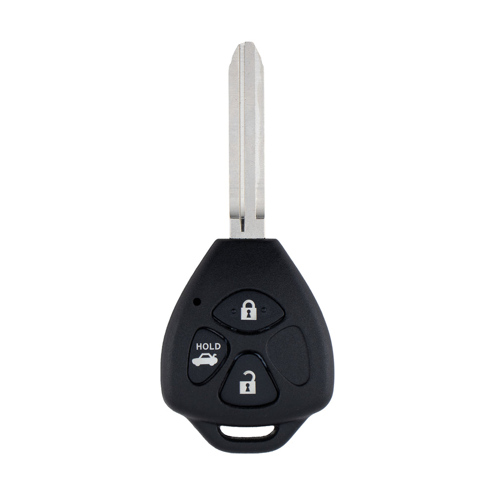 3 Button TOY43 Durashell Bladed Key Housing to suit Toyota