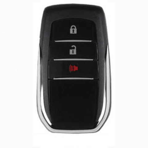3 Button TOY40 Smart Key Housing to suit Toyota Fortuner/Hilux