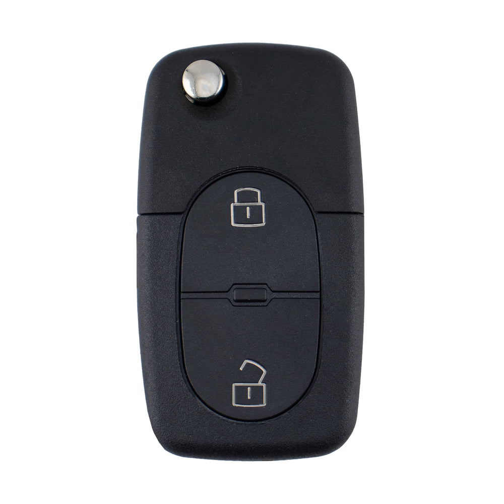 2 Button HU66 Flip Key Housing to suit Volkswagen