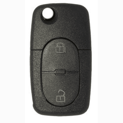 2 Button HU66 Flip Key Housing to suit Volkswagen
