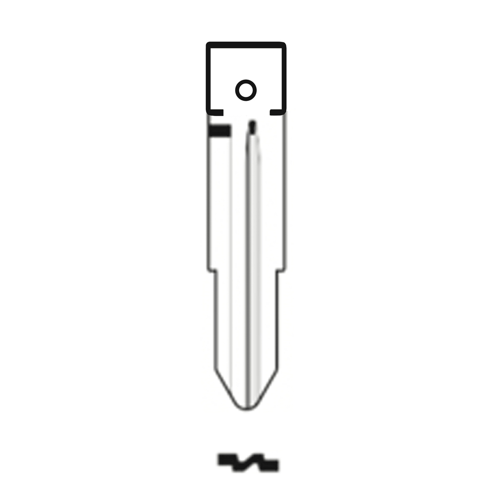 Automotive > Locksmith > Key > Multi-Function > Blade - MFK/Transponder/Chip Key Blade To Suit Daihatsu DH5R