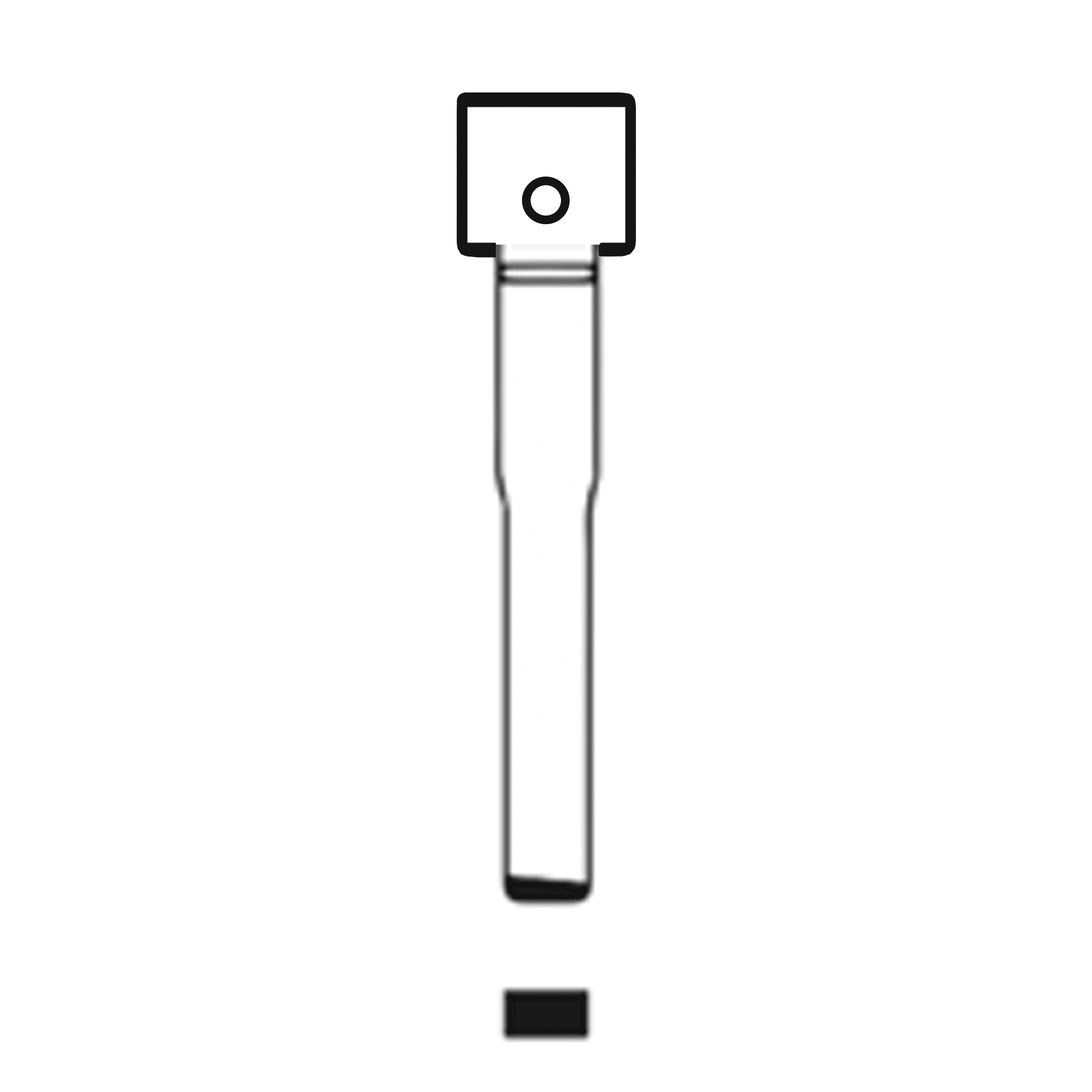 Automotive > Locksmith > Key > Multi-Function > Blade - MFK/Transponder/Chip Key Blade To Suit Ford HU101