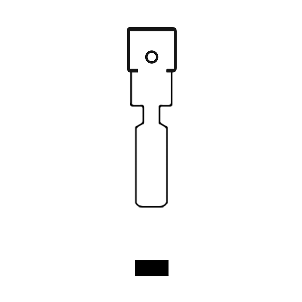 Automotive > Locksmith > Key > Multi-Function > Blade - MFK/Transponder/Chip Key Blade To Suit Scania HU71