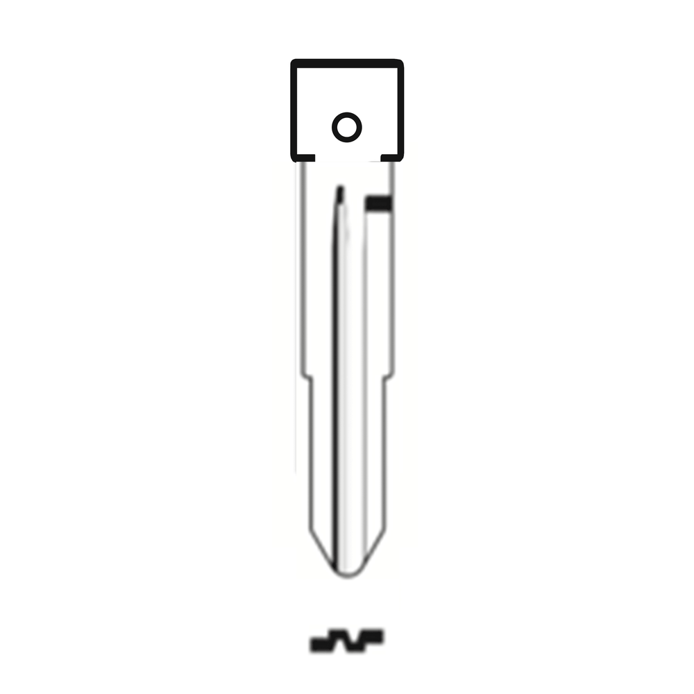 Automotive > Locksmith > Key > Multi-Function > Blade - MFK/Transponder/Chip Key Blade To Suit Hyundai/Kia HYN6