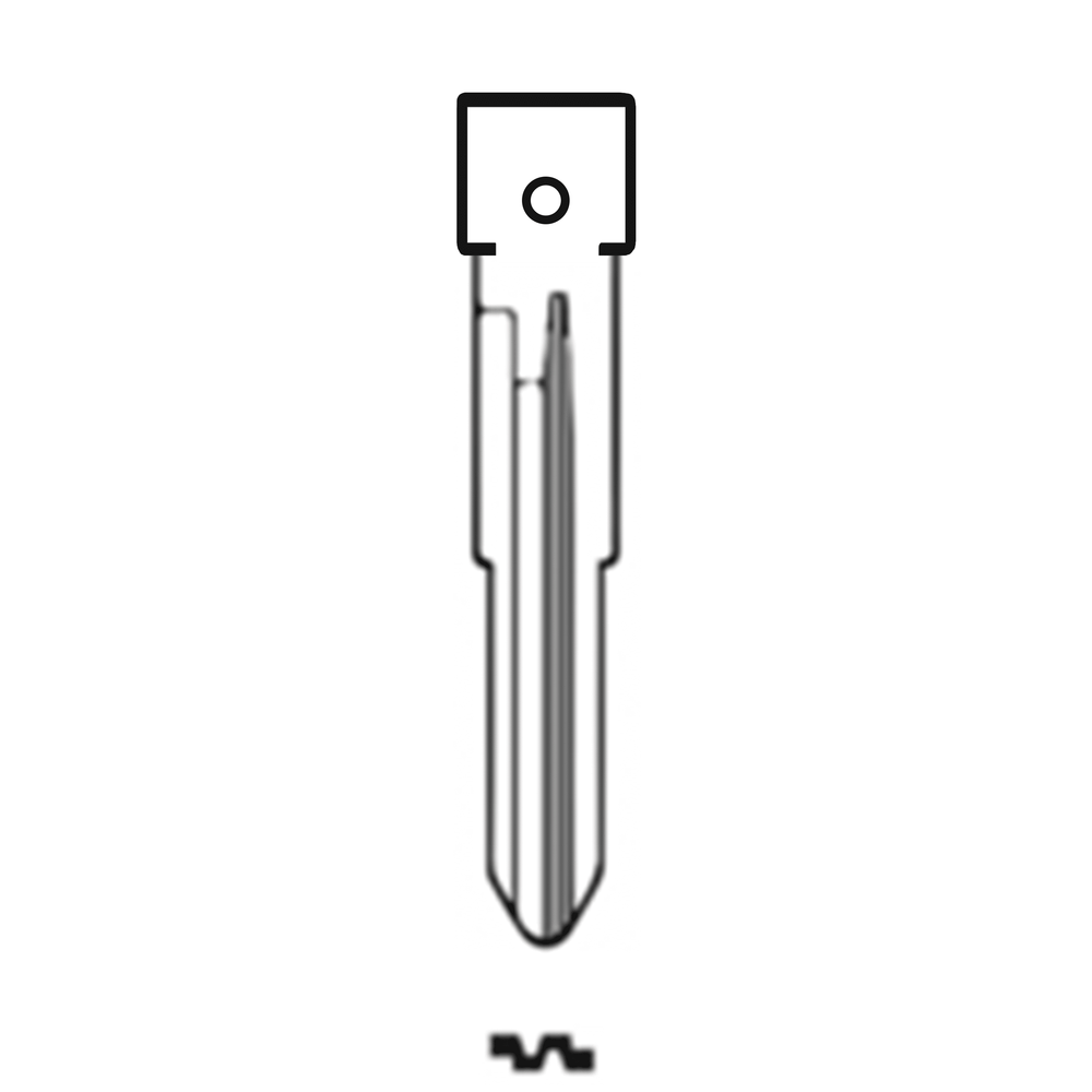 Automotive > Locksmith > Key > Multi-Function > Blade - MFK/Transponder/Chip Key Blade To Suit Kia KIA3R