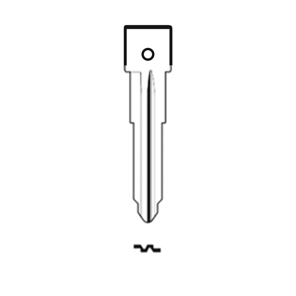 Automotive > Locksmith > Key > Multi-Function > Blade - MFK/Transponder/Chip Key Blade To Suit Mazda MAZ20R