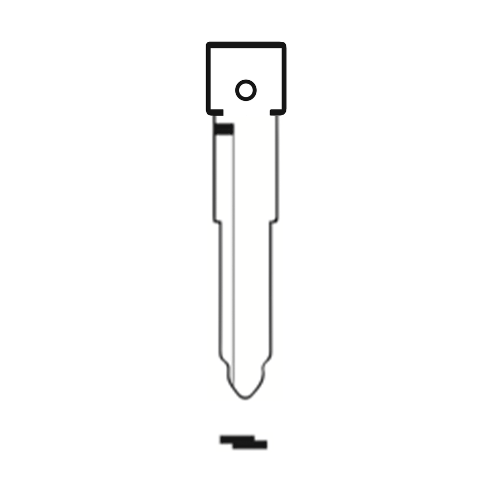 Automotive > Locksmith > Key > Multi-Function > Blade - MFK/Transponder/Chip Key Blade To Suit Mazda MAZ24R