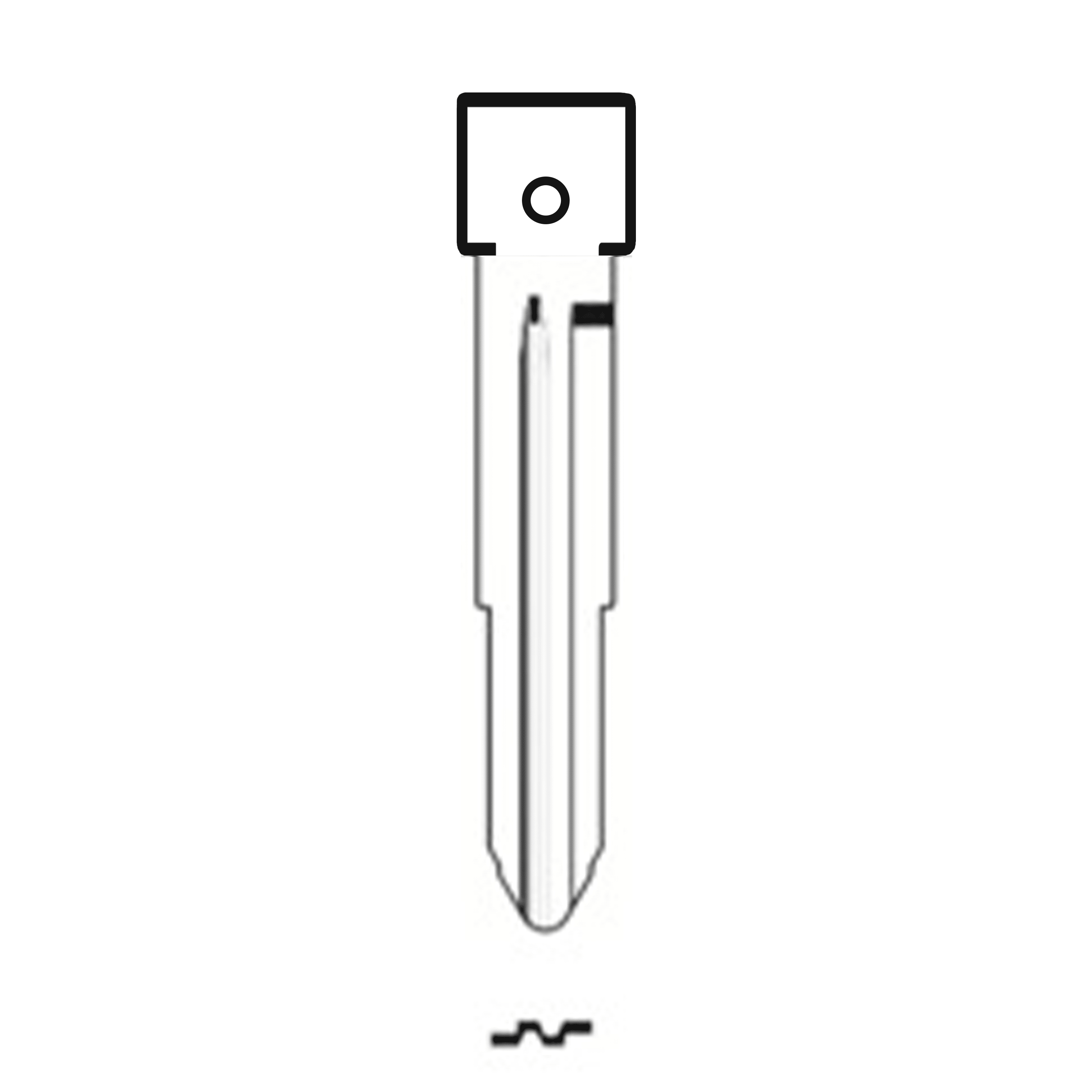 Automotive > Locksmith > Key > Multi-Function > Blade - MFK/Transponder/Chip Key Blade To Suit Suzuki SZ12