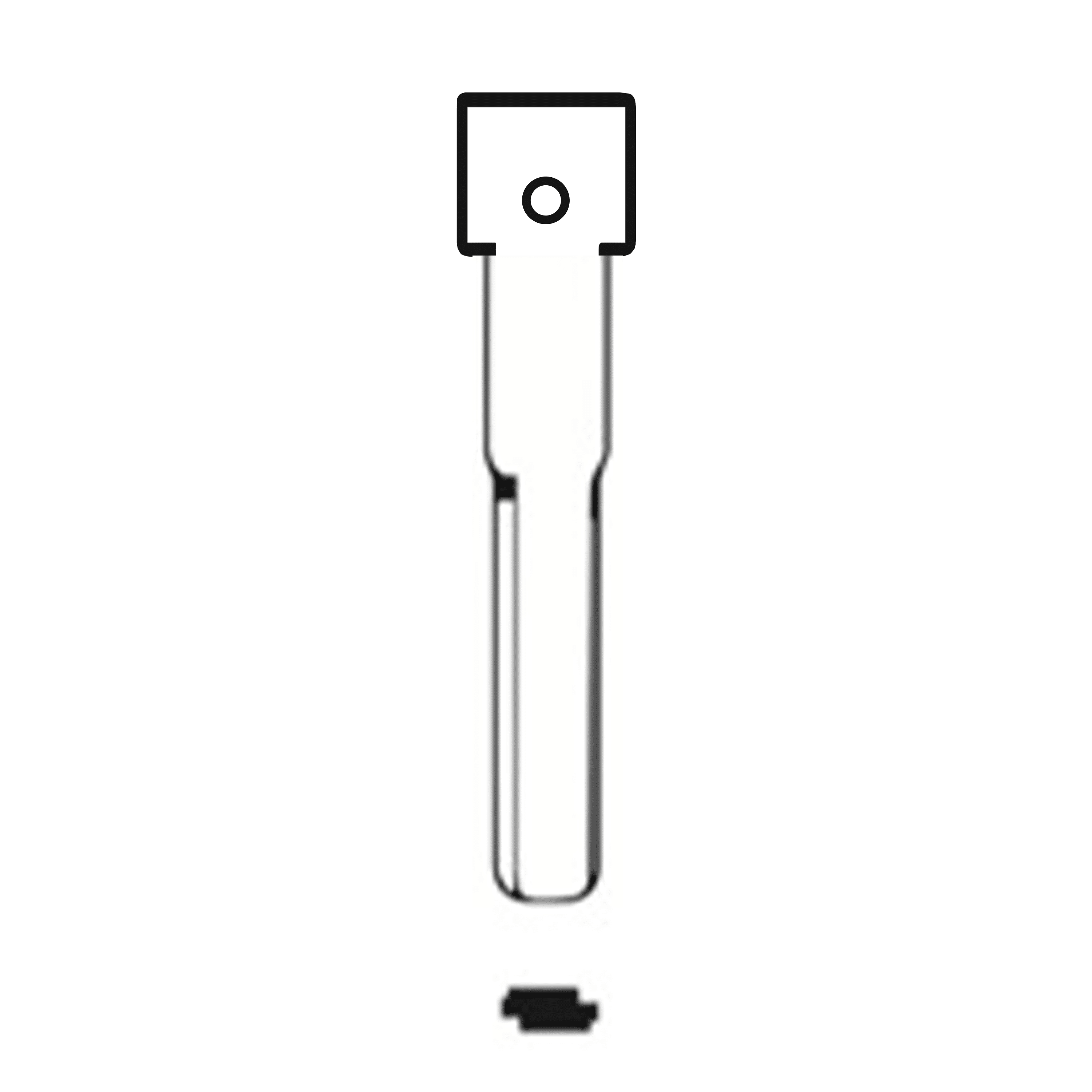 Automotive > Locksmith > Key > Multi-Function > Blade - MFK/Transponder/Chip Key Blade To Suit Saab YM30