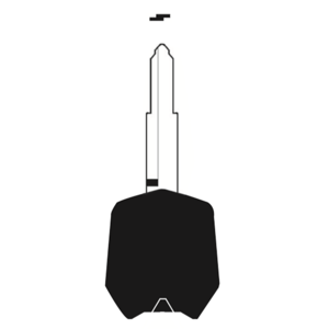 Automotive > Locksmith > Key > Multi-Function - Multi-Function Key Blade KW16 To Suit Kawasaki