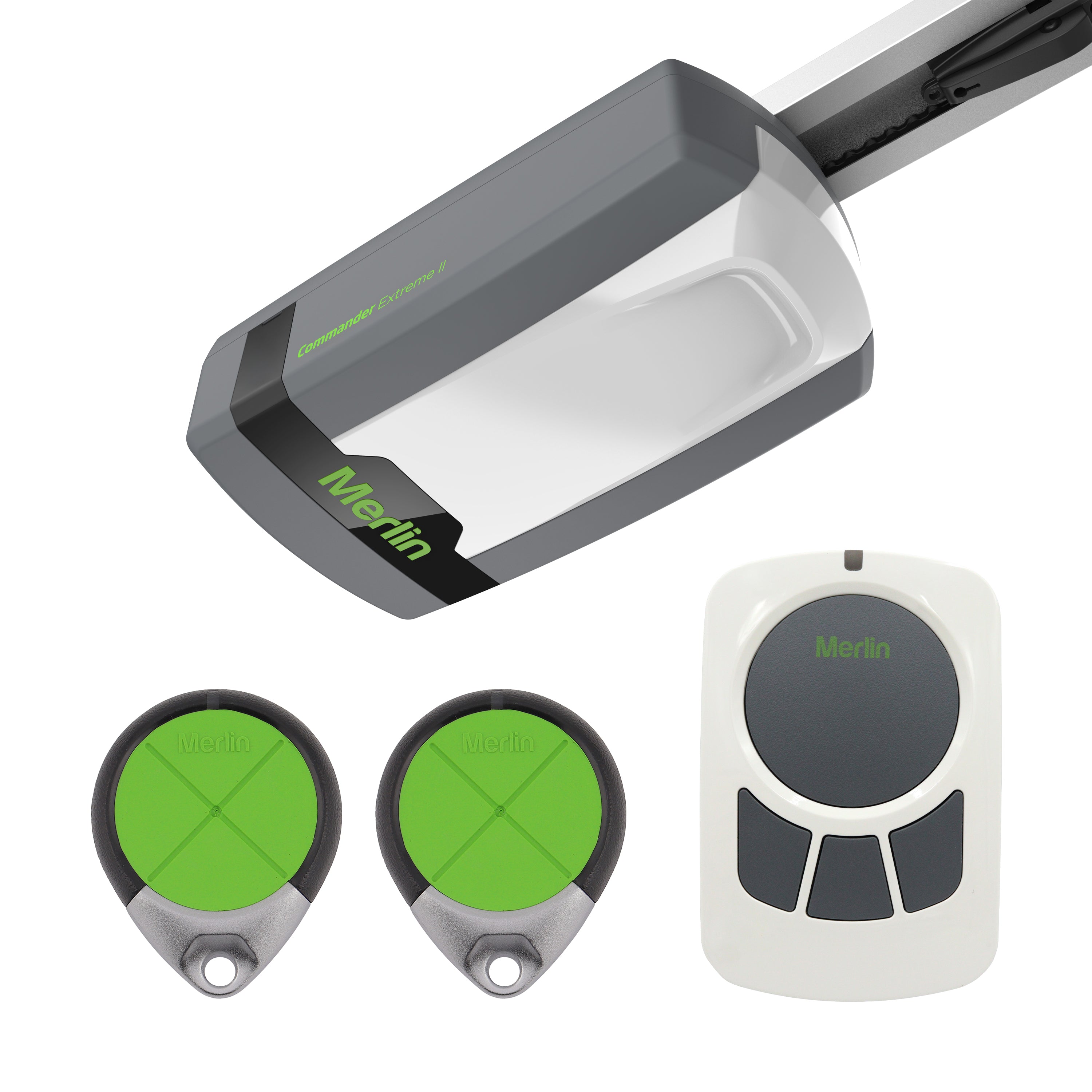 Merlin Commander Extreme II Garage Sectional/Panel Door Motor with 2.5M Rail