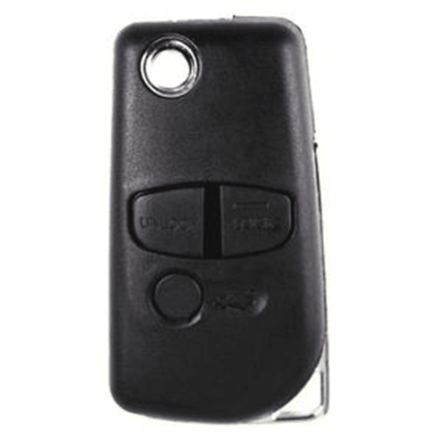 3 Button MIT11R Flip Key Housing Upgrade to suit Mitsubishi (compatible with KGMIT08)