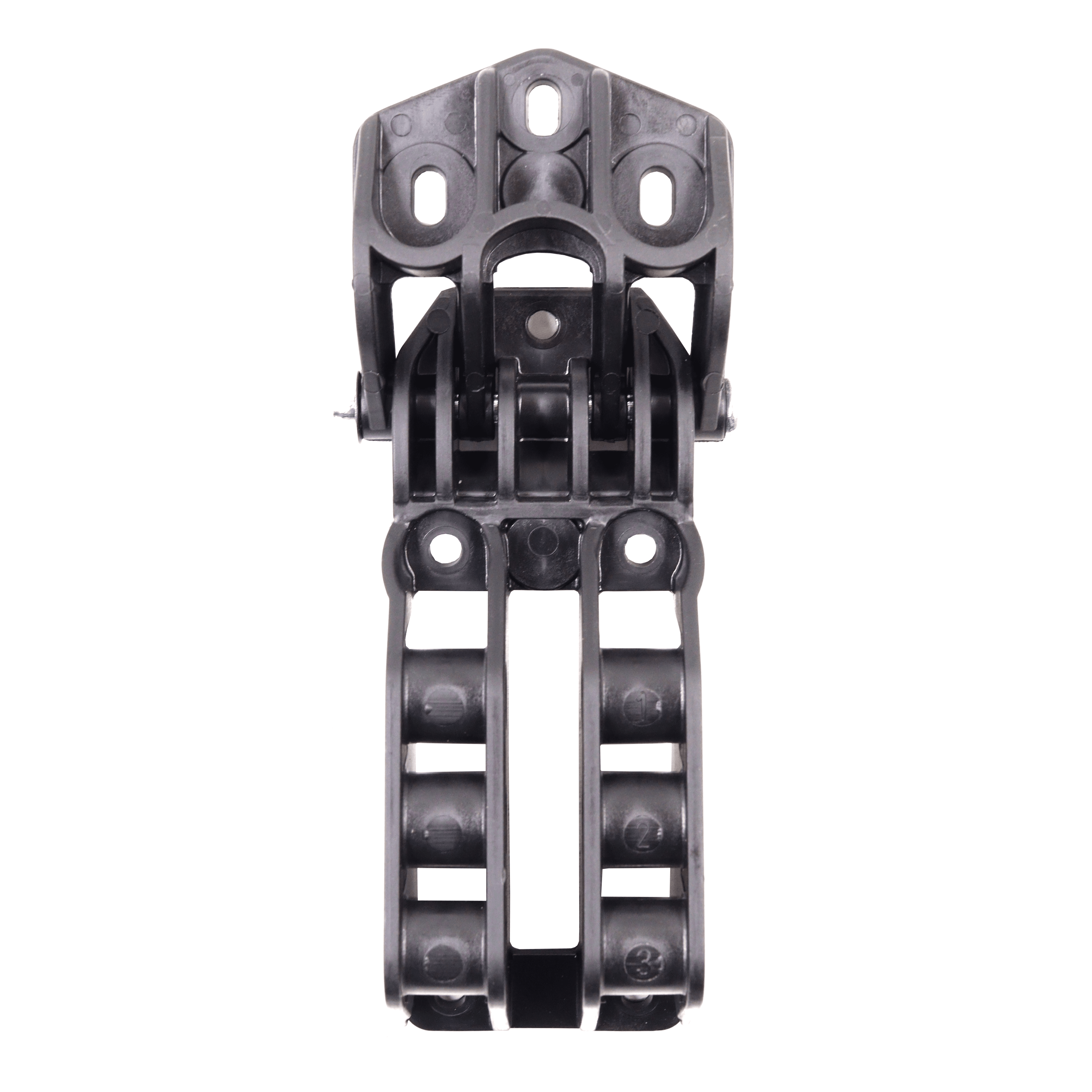 Garage & Gate > Hardware > Hinge - Centurion Doors Garage Sectional/Panellift Door Nylon Plastic FingerSafe Hinge No.1-3