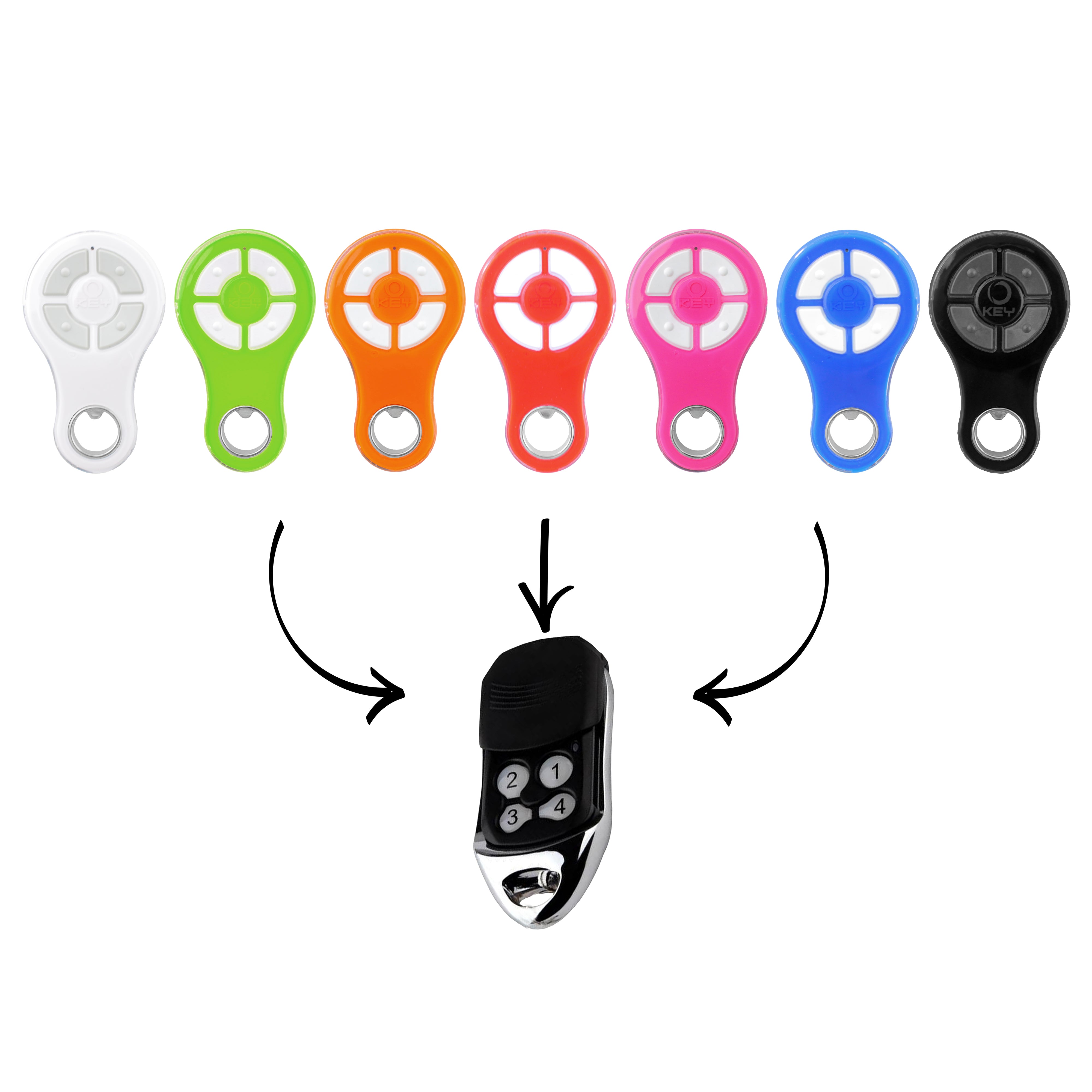 Key Automation/Boss BHT20 Forza 1200 Compatible Remote