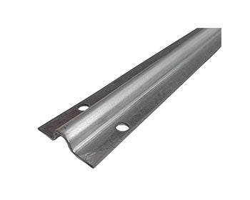 Sliding Gate Galvanised Steel Screw-Fix Guide Track - 3M