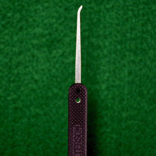 Peterson Lockpick Tools - Long Reach Hook - Plastic Gov Steel