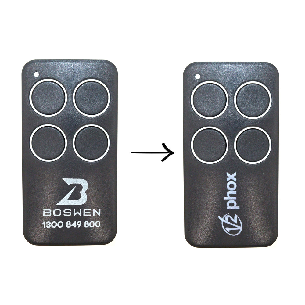 V2 Phox 4B Genuine Remote to Suit Boswen | Remote Pro