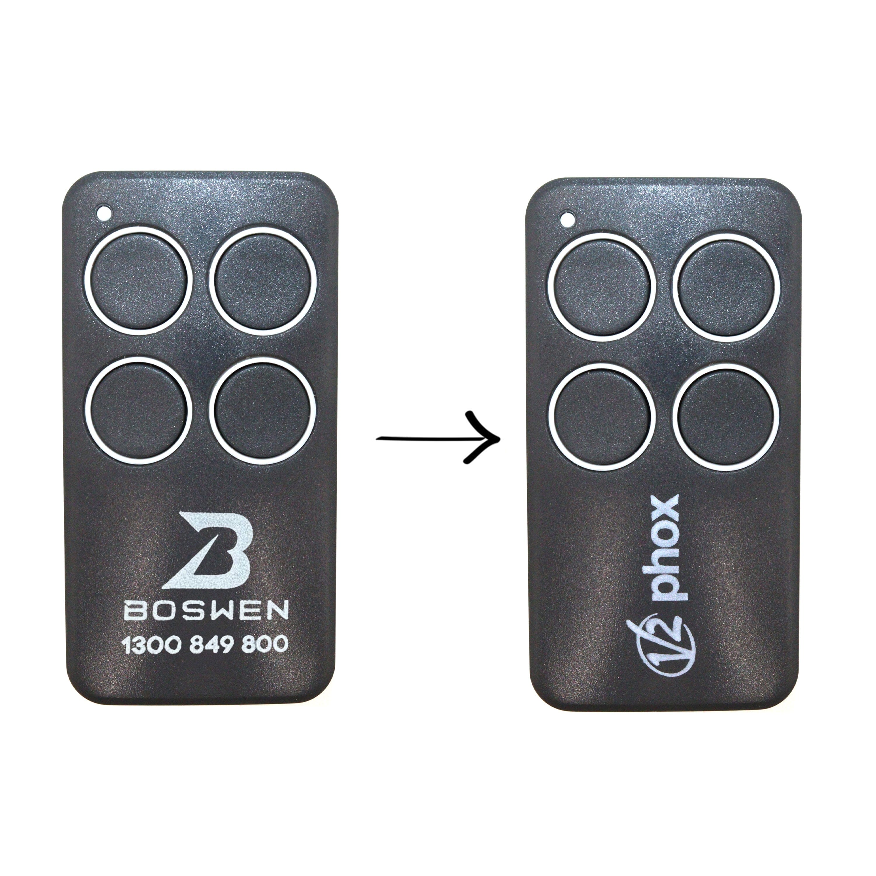 V2 Phox 4B Genuine Remote to Suit Boswen
